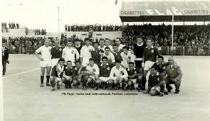 Malta's first international football match