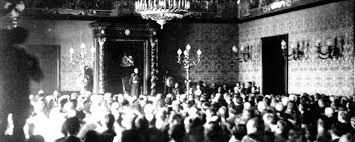 The first sitting of the National Assembly