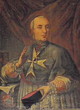Portrait of Mgr Vincenzo Labini, Malta's first Archbishop